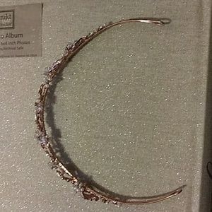 Rose gold head piece